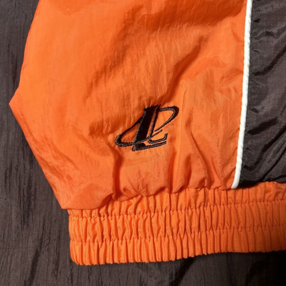 Vintage 90s Logo Athletic Game Day Jacket Windbreaker Cleveland Browns Men’s XL - Picture 4 of 8